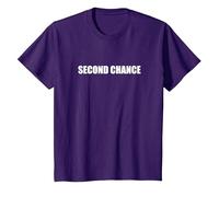 Segunda Oportunidad Camiseta, Niños, Morado, 2 años