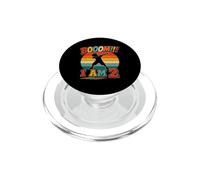 Segundo cumpleaños de Booom I Am 2, Dabbing Boy Retro PopSockets PopGrip para MagSafe