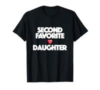 Segundo FAV Hija corazón Familia Drama Hermano niño Camiseta