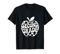 Segundo Grado Retro Apple Regreso a la Camiseta