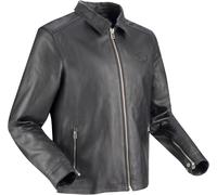 Segura Bogart Chaqueta de cuero para moto, negro, tamaño 3XL para Hombres