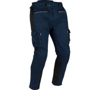 Segura Bora Pantalones textiles de moto, negro-azul, tamaño 4XL para Hombres