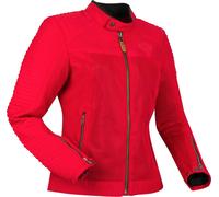 Segura Dikinson Chaqueta textil de moto para mujer, rojo, tamaño 40
