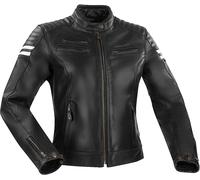 Segura Funky Chaqueta de cuero de motocicleta para damas, negro, Talla 46
