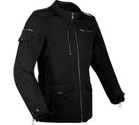 Segura Leyton Chaqueta textil de la motocicleta, negro, tamaño S para Hombres