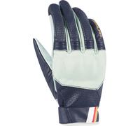 Segura Mojo Guantes de moto, gris-azul, tamaño M L para Hombres