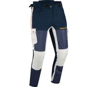 Segura Mojo Pantalones textiles de moto, gris-azul, tamaño M para Hombres