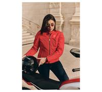 Segura Chaqueta textil mujer Dikinson T5 Rojo oscuro