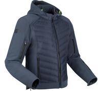 Segura Natcho 2 Chaqueta textil de moto, Azul/Verde, Talla 2XL