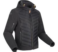 Segura Natcho 2 Chaqueta textil de moto, negro/amarillo, Talla 3XL