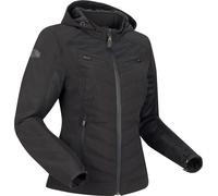 Segura Natcho Vented Softshell Mesh Chaqueta textil de moto para mujer, negro/gris, Talla 46