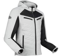 Segura Natcho Vented Softshell Mesh Chaqueta Textil Moto, Gris claro, Talla 3XL
