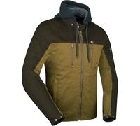 Segura Presto chaqueta textil impermeable para motocicletas, marrón-beige, tamaño L para Hombres