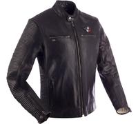 Segura Riverton Chaqueta de cuero para moto, negro, Talla L