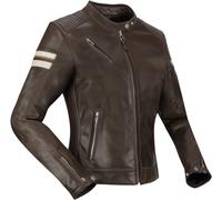 Chaqueta de moto Segura Romeo Mujer Marrón/BlancoXS Marrón,Blanco