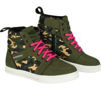 Segura Santana Botas de moto para mujer, Camuflaje, Talla 39