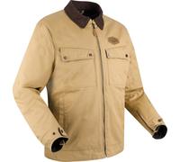 Segura Tampico Chaqueta textil de moto, beige, tamaño S para Hombres