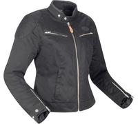 Segura Tina Chaqueta textil de moto para mujer, negro, Talla 40