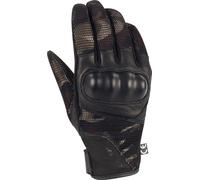 Segura Tobago Guantes de moto para mujer, negro-verde-multicolor, tamaño XL