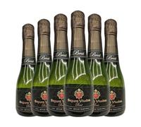 Segura Viudas Brut Cava Reserva Botellín 20 cl Espumoso blanco (Caja de 6 Botellín de 20 cl)