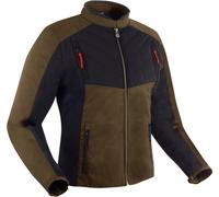 Segura Volt chaqueta textil impermeable para motocicletas, Caqui/Negro, Talla S