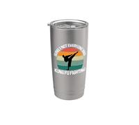 Seguramente no todo el mundo estaba luchando contra las artes marciales de Kung Fu Vaso térmico de acero inoxidable de doble pared