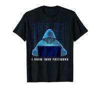 Seguridad Cibernética Contraseña Humor Hacker Ético IT Pro Meme Camiseta