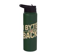 Seguridad cibernética Funny Hacker - I Byte Back Stainless Steel Insulated Water Bottle