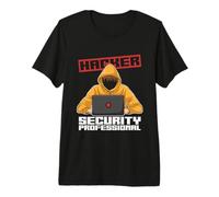 Seguridad de Hackers Profesional Ciberseguridad Informática Camiseta Premium