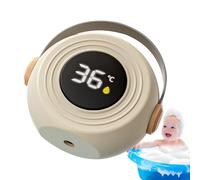 Seguridad de la temperatura del baño Seguridad del bebé, bañera del monitor de temperatura del agua, Tula de temperatura del tubo de baño juguete flotante, Medidor de agua flotante impermeable con