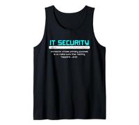 Seguridad de TI Definición Ciberseguridad Nada Sucede Humor Camiseta sin Mangas