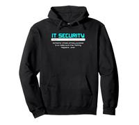 Seguridad de TI Definición Ciberseguridad Nada Sucede Humor Sudadera con Capucha