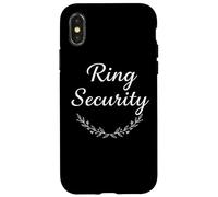 Seguridad del Anillo | rol Divertido de la Boda - Lindo Carcasa para iPhone X/XS