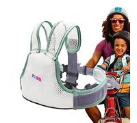 seguridad para moto para niños | Chaleco seguridad anticaída para niños con correa - Arnés seguridad plegable para niños pequeños malla transpirable reflexivo para Fowybe