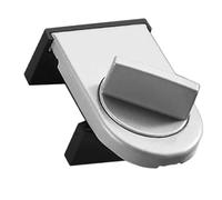 Seguridad Para Ventana Deslizante - Bloqueo De Protección Infantil Y Antiintrusiones | Cierre De Seguridad De Aluminio | Restrictor De Puerta Ajustable Para Puertas Y Ventanas De Vidrio Corredizas