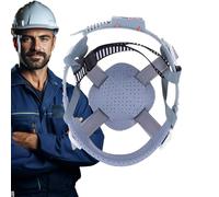 Seguridad Sombrero Liner - Ceja de inserción para sombreros de seguridad - herramienta de sombrero de seguridad con almohadilla multi punto para trabajos al aire libre, proyectos de construcción y