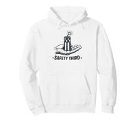 Seguridad Tercer Divertido Sarcástico 4 de Julio Seguridad Tercera Sudadera con Capucha