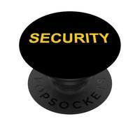 Seguridad Uniforme - Impresión a 2 Caras - para Guardias, Bouncers PopSockets PopGrip Adhesivo