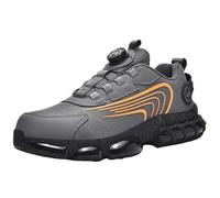 Seguridad Urbana S3 Zapatos de Seguridad Hombre Mujer Zapatillas Trabajo Ligeras con Puntera de Acero Suela Kevlar Antiperforación SRC Antideslizantes WR Impermeables Cierre con Rueda