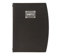 SEGURIT - 10 protectores de menús Rio negro - negro