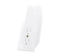 Seguro de pared ocultando una toma eléctrica eléctrica segura - Aproximadamente 19 x 7 x 9 cm / 7,48 x 2,76 x 3,54 pulgadas Siicuro para la toma de pared | Seguro de seguridad eléctrica.