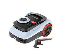 Segway Navimow i220 LiDAR Pro Robot cortacésped con Garage M, LiDAR + Visión + Red RTK, Xero-Turn AWD, mapeo automático, Tracción Integral para Pendientes del 55%, Rec. 2000 m² (Envío por Separado)