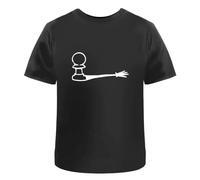 SEGY8876S Chess Pawn' T-Shirts Black M