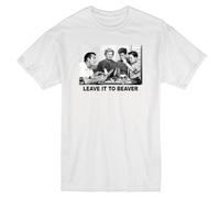 SEGY8876S Leave IT TO Beaver Ward June Wally Cleaver Retro TV T-Shirt White 3XL