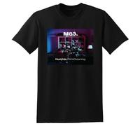 SEGY8876S M83 T Shirt Hurry up We're Dreaming Vinyl CD Cover Black M