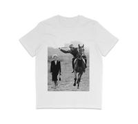 SEGY8876S Margaret Thatcher - Police Baton - Version 2 - Organic t-Shirt - Miner's Strike White White XL