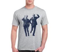 SEGY8876S Morecambe and Wise T-Shirt Grey S
