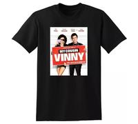 SEGY8876S MY Cousin Vinny T Shirt 1992 4k bluray DVD Cover Poster Black XXL