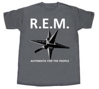 SEGY8876S R.E.M. REM Automatic for The People 92 T-Shirt Grey M