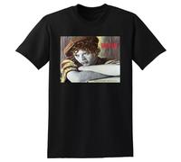 SEGY8876S Simply Red T Shirt Picture Book Vinyl CD Cover Black L